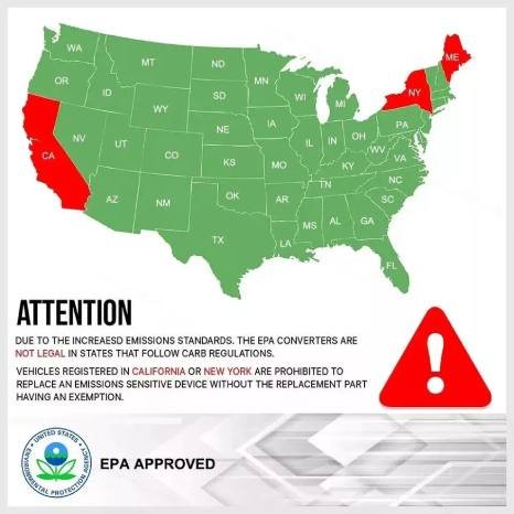 Catalytic converter 2" 2.5" - Image 3