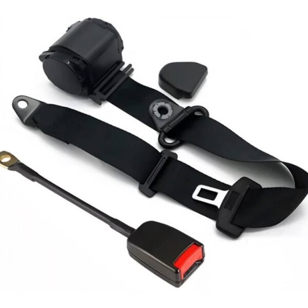 Front seat belt ABS 1PC black