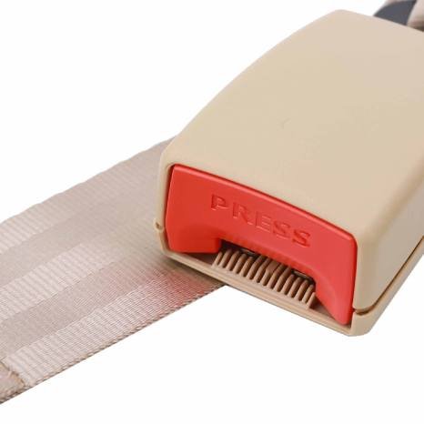 Rear seat belt 2PC beige - Image 4