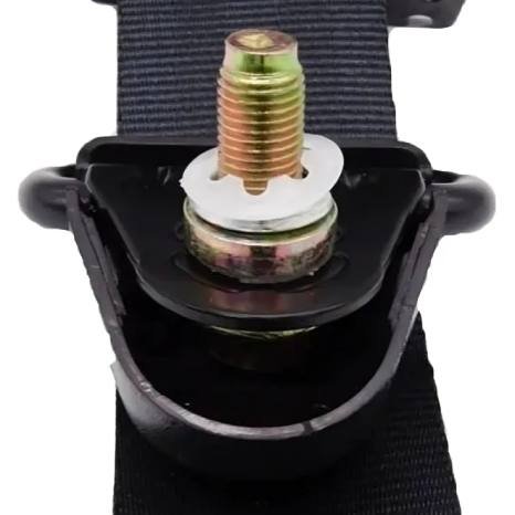 Rear seat belt 2PC black - Image 8