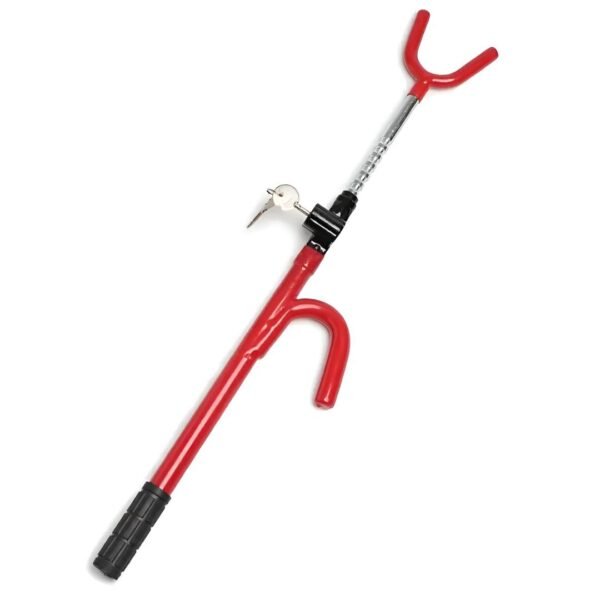 Steering wheel lock red