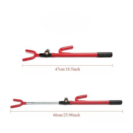 Steering wheel lock red - Image 8