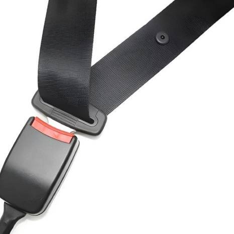 Front seat belt ABS 1PC black - Image 5