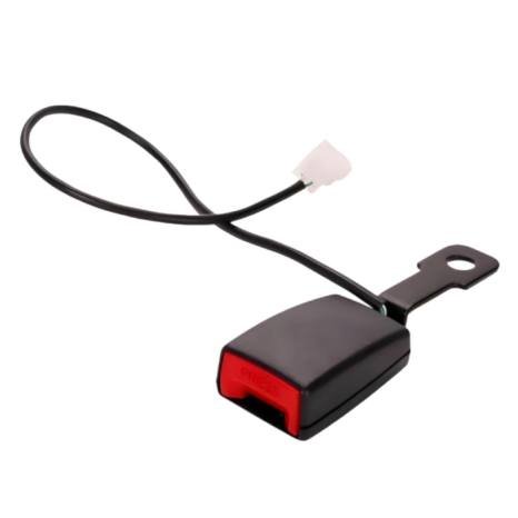 Front seat belt ABS 1PC black - Image 2