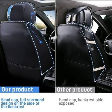 Luxury seat cover 9PCS - Image 4