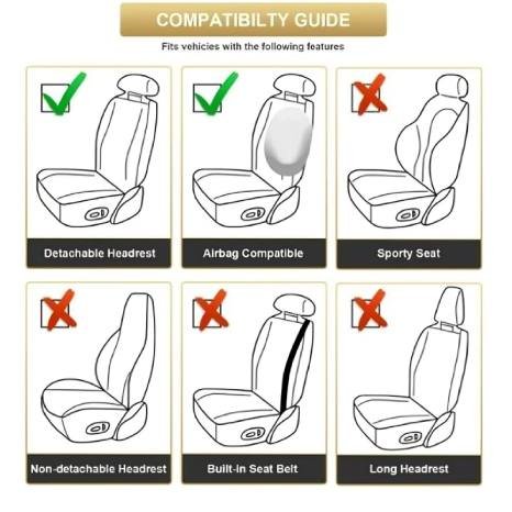 Luxury seat cover 9PCS - Image 8